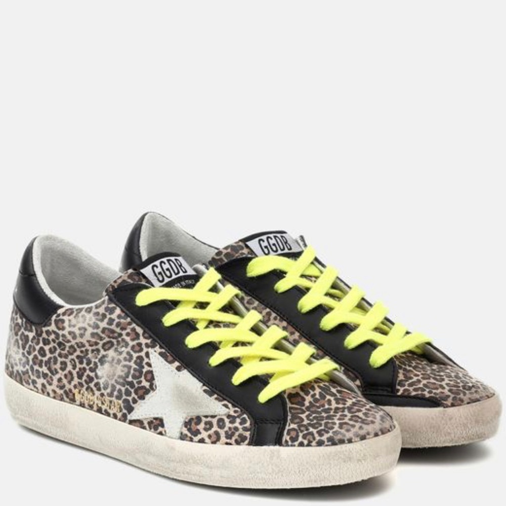 GOLDEN GOOSE Superstar Leopard size 39